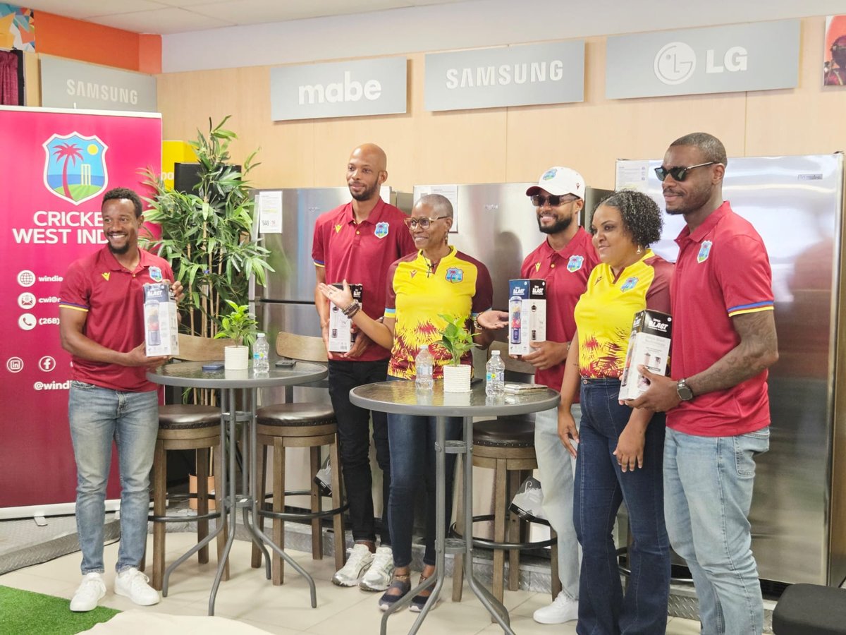 Courts Antigua Hosts Cricket Meet and Greet Ahead of West Indies-Sri Lanka Test Series