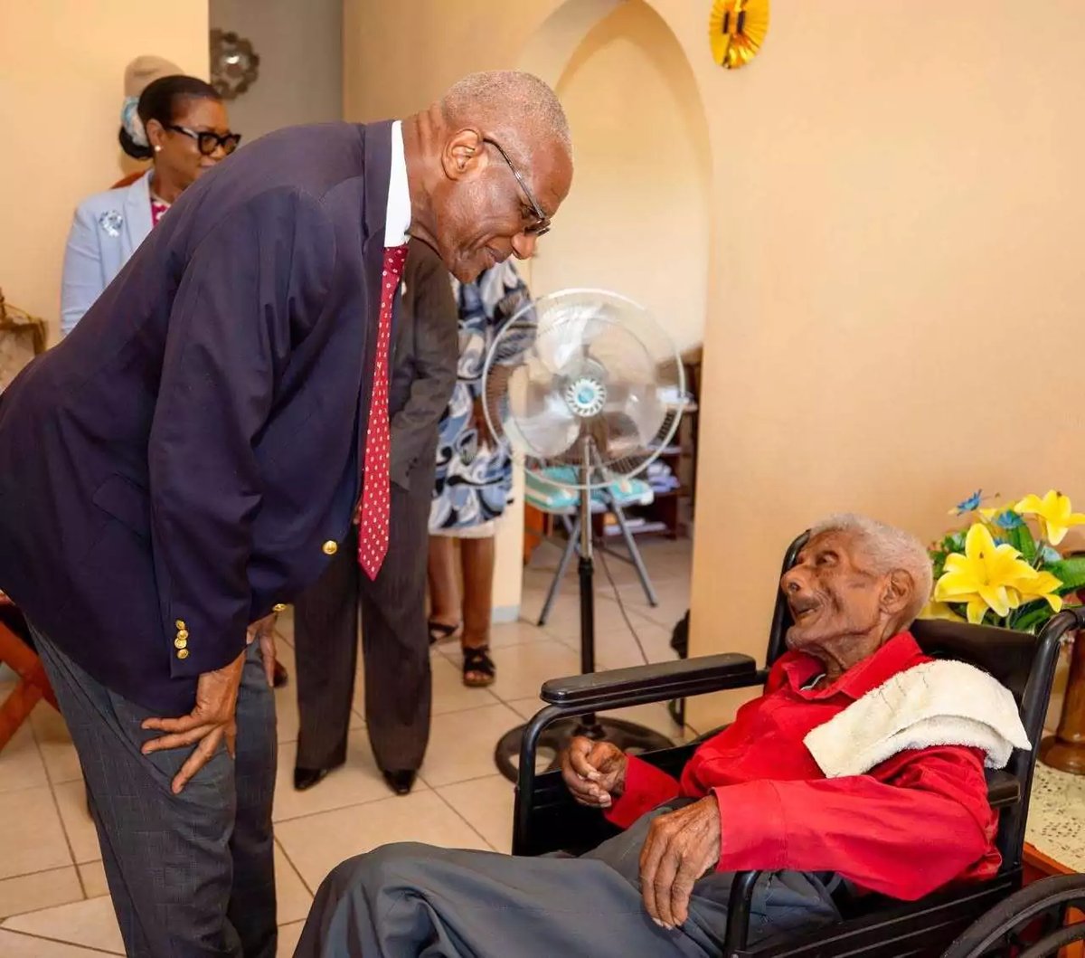 Government Grants EC$10,000 Each to Families of Two Centenarians