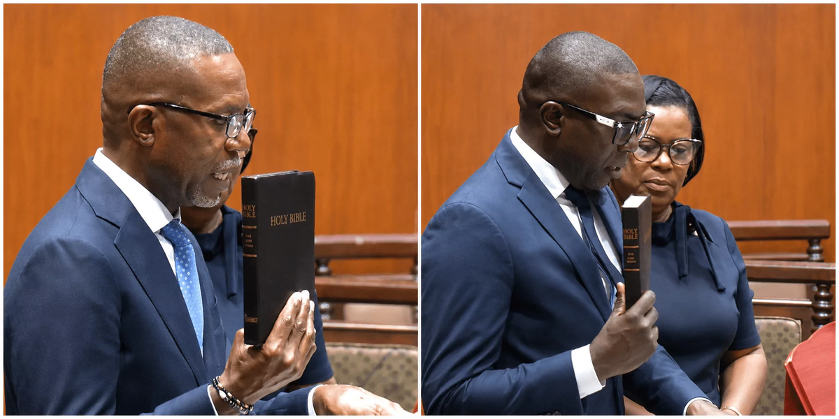 Pringle and Walker Complete Parliamentary Swearing-In Process
