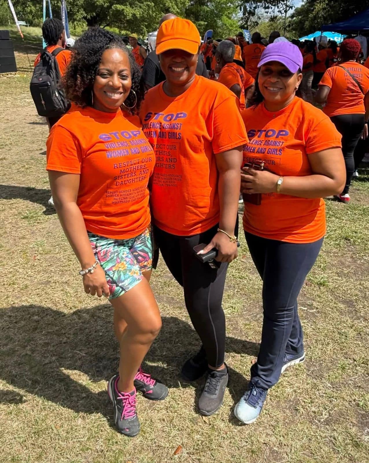 Hundreds March Against Gender-Based Violence in Antigua Weekend Walk