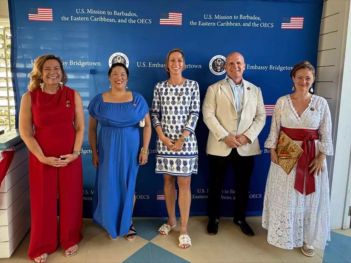 U.S. Diplomat Pays Emotional Tribute to Sir Aziz Hadeed During America250 Celebration in Antigua