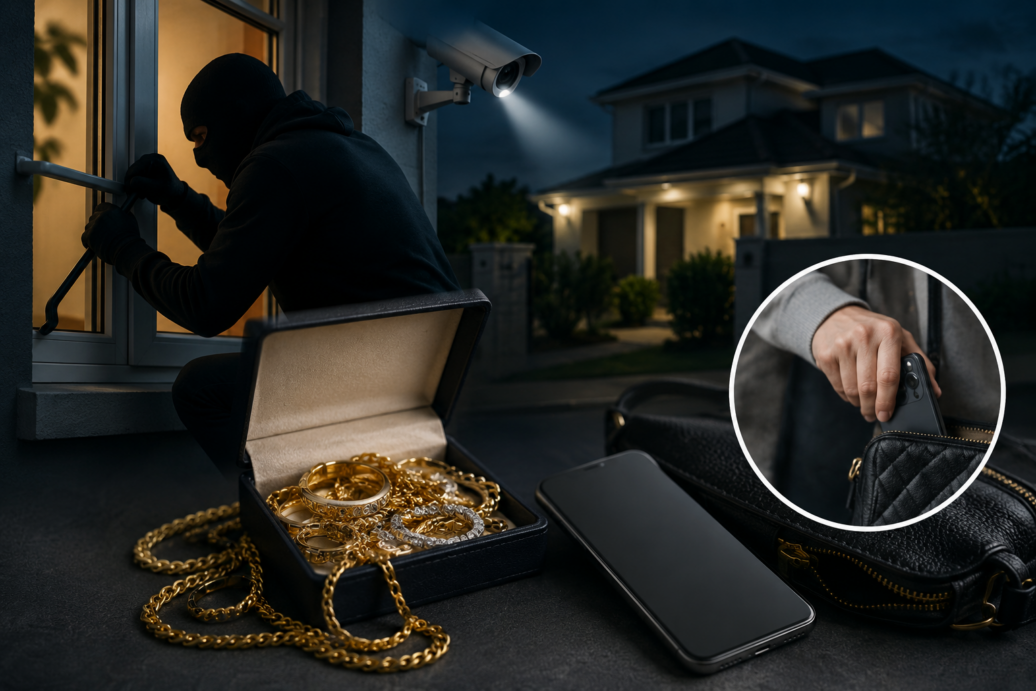Police Warn Public After Home Burglary and Phone Theft in Separate Incidents