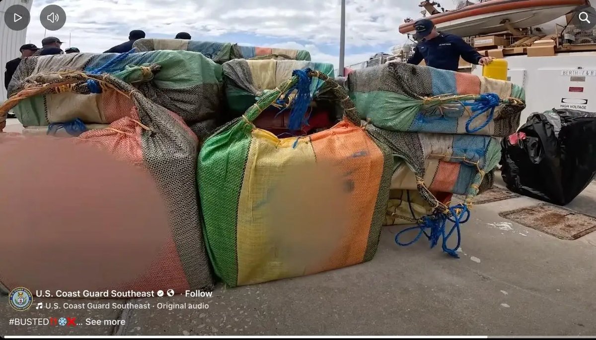 U.S. Coast Guard Offloads $19.3M in Cocaine After Caribbean Interdictions