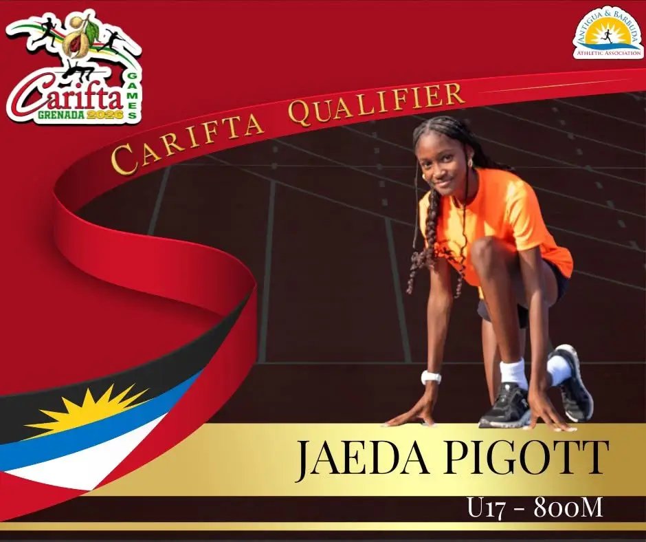 Jaeda Pigott Secures CARIFTA Games Spot in U17 800m