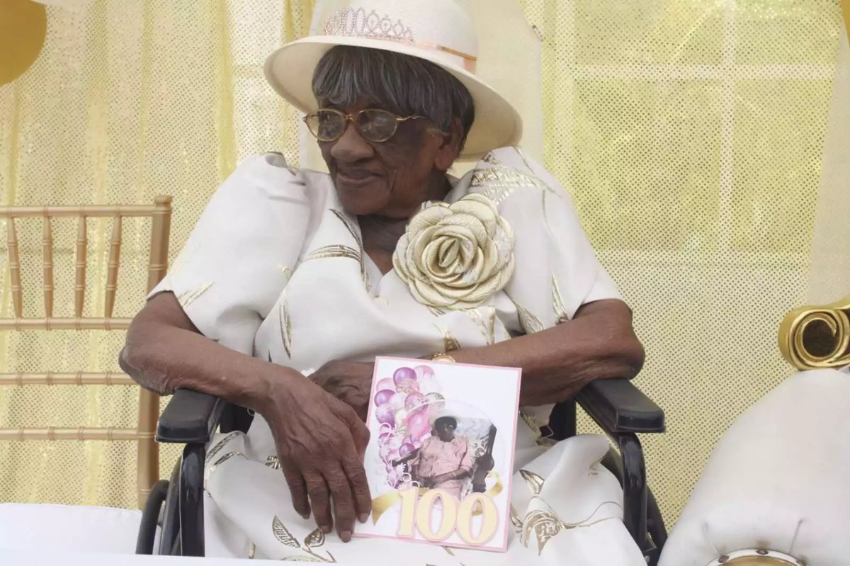 Old Road Centenarian Alberta Roberts-Nicholas Turns 100, Honoured by Government