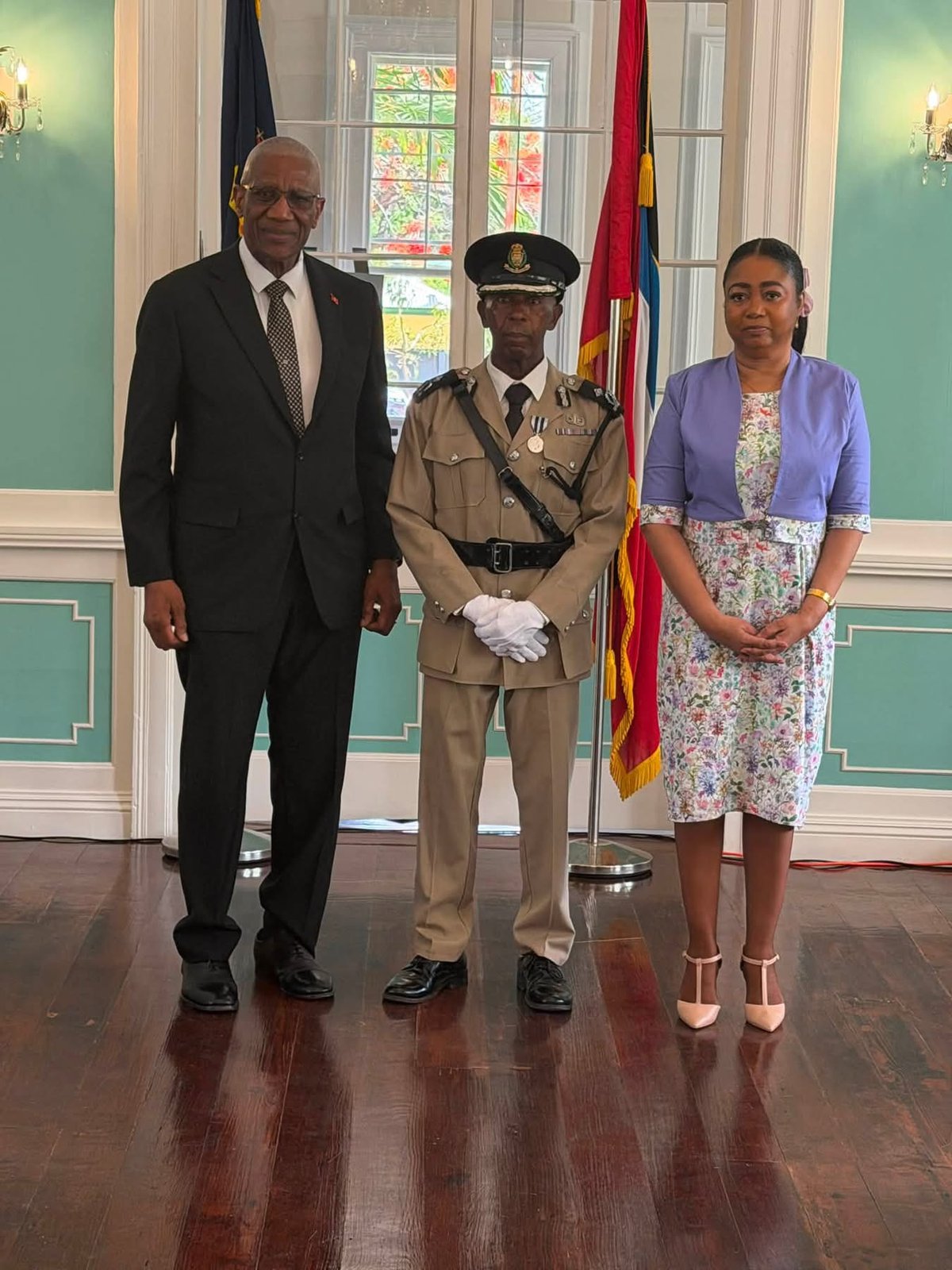 Assistant Commissioner Desmond Dinard Receives King's Police Medal