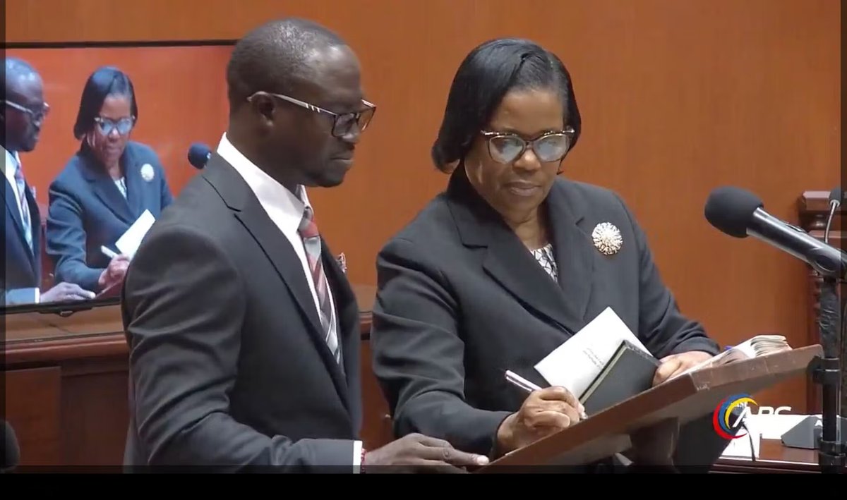 Randy Baltimore Sworn In as MP for St. Philip's North After Landslide By-Election Win