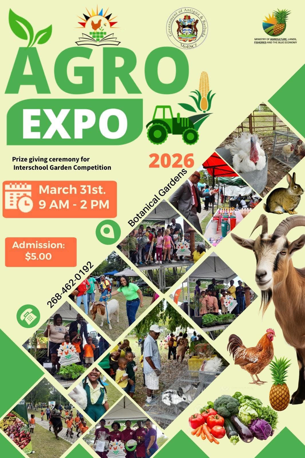 Agro Expo 2026 Comes to Botanical Gardens on March 31