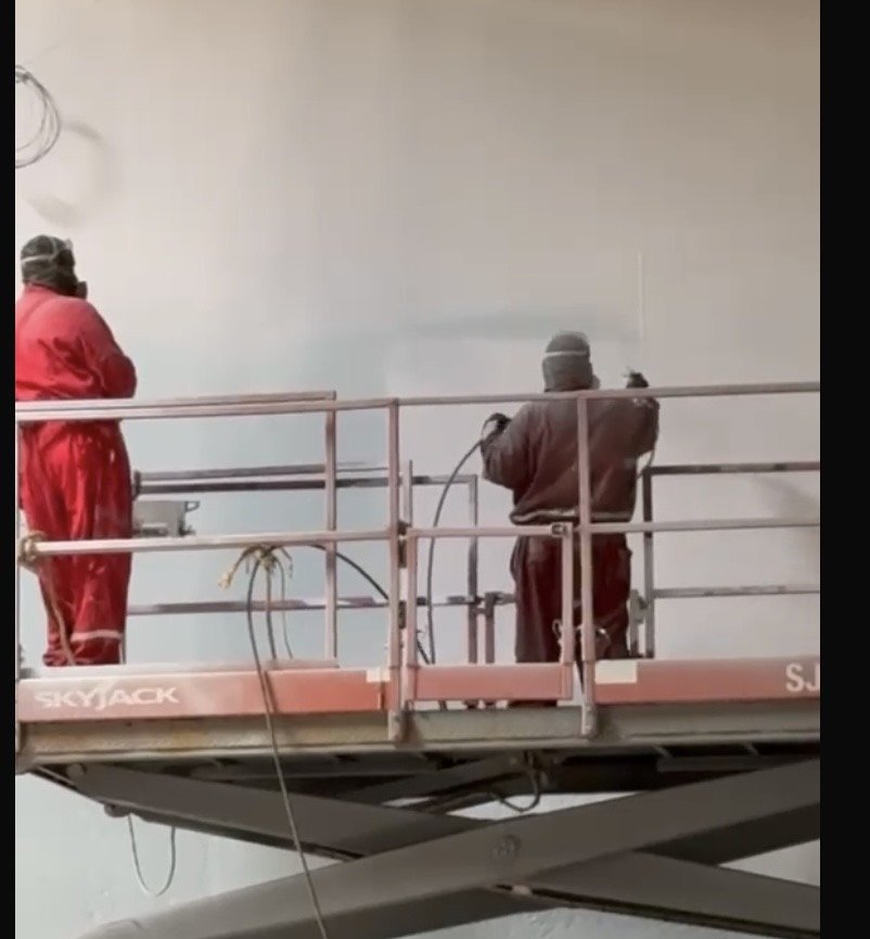 APUA Makes Progress on Crabbs Water Storage Tank Rehabilitation