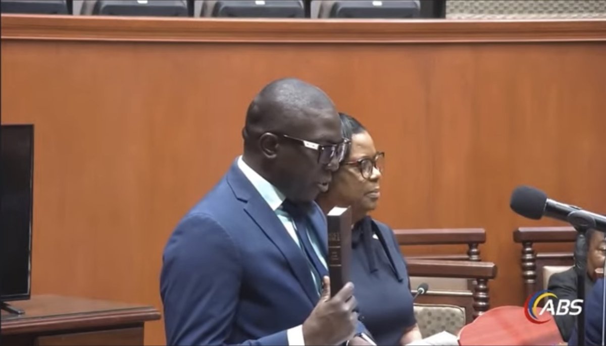 Jamale Pringle Sworn In as Opposition Leader
