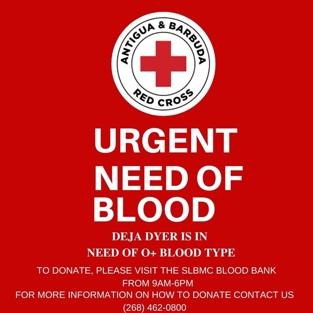 Red Cross Urgently Seeks O-Positive Blood Donors for Deja Dyer