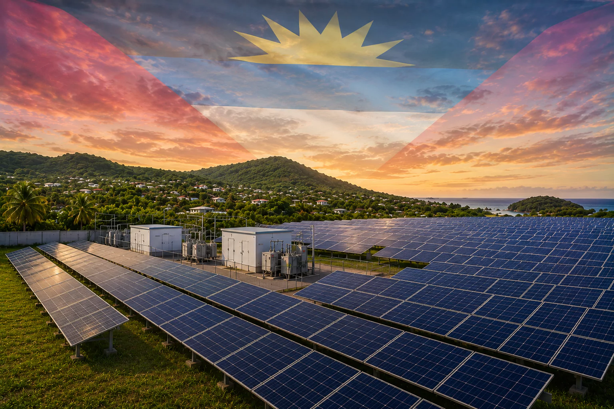 PM Browne Wants Antiguans to Own Stakes in Upcoming Solar Energy Projects
