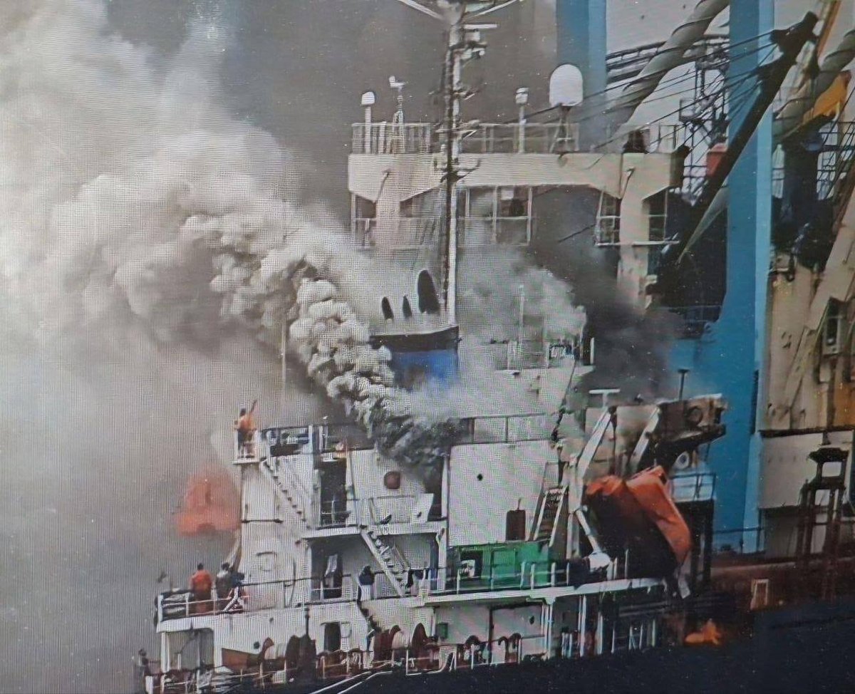 Antigua-Flagged Ship Hit in Russian Strike on Odesa; One Seafarer Dead
