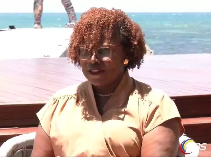 Antigua and Barbuda Hotels and Tourism Association (ABHTA) Executive Director, Patrice Simon. (Photo credit: ABS Facebook page) 