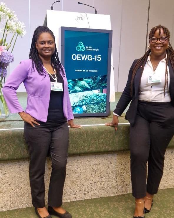 Antiguan Delegate Elected Co-Chair at Major International Hazardous Waste Convention