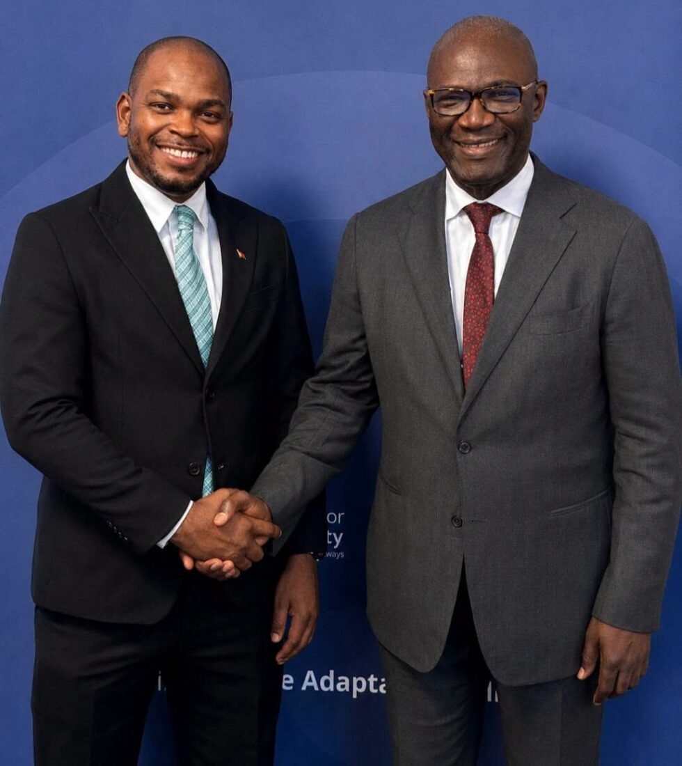 Minister Joseph Meets Climate Fund Director at Berlin Forum to Push for SIDS Access