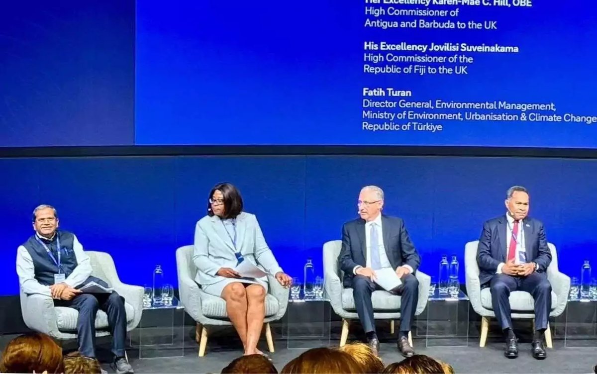 High Commissioner Hill Champions Small Island States at Deutsche Bank Ocean Summit