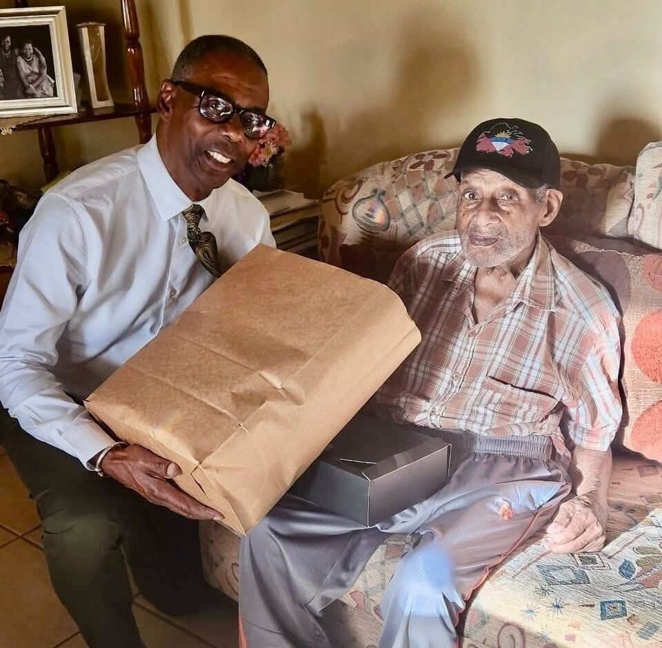 Harold Lovell Mourns Passing of Antigua's Only Male Centenarian Denzil Cummins