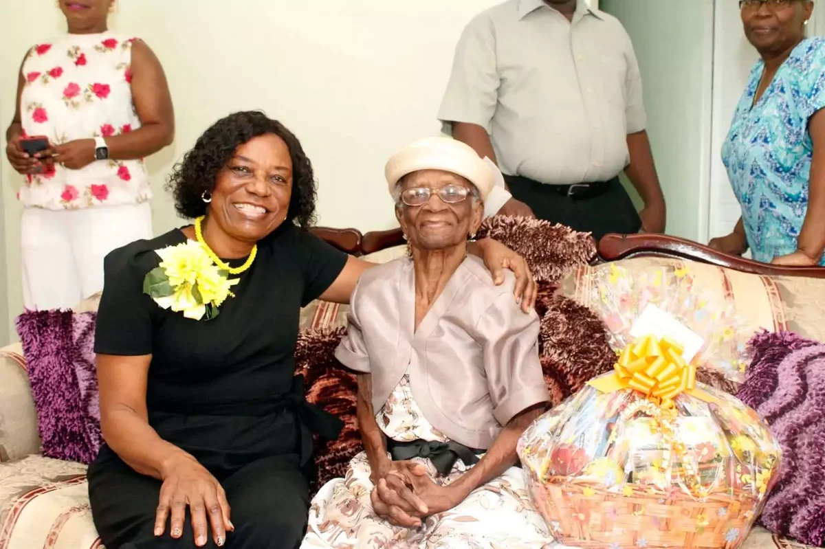 Antigua's Oldest Resident Turns 103, Honoured by Governor General and Prime Minister