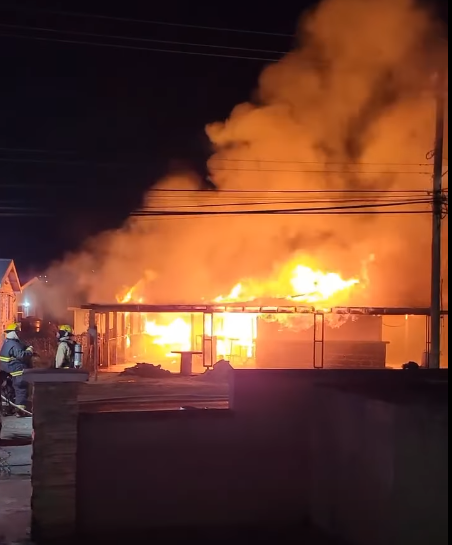 Early Morning Fire Destroys Property on Old Parham Road