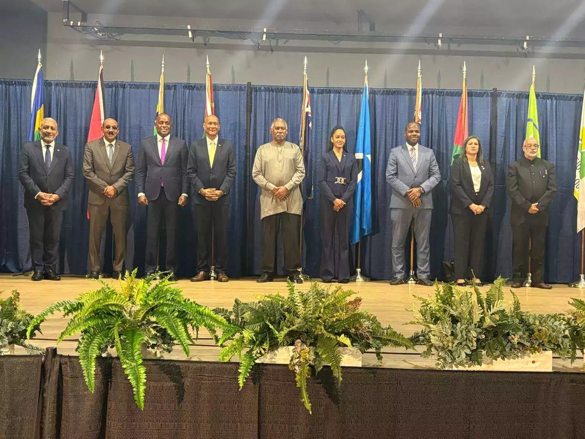 PM Browne Pushes Blue Economy Vision and OECS Reform as Incoming Chairman