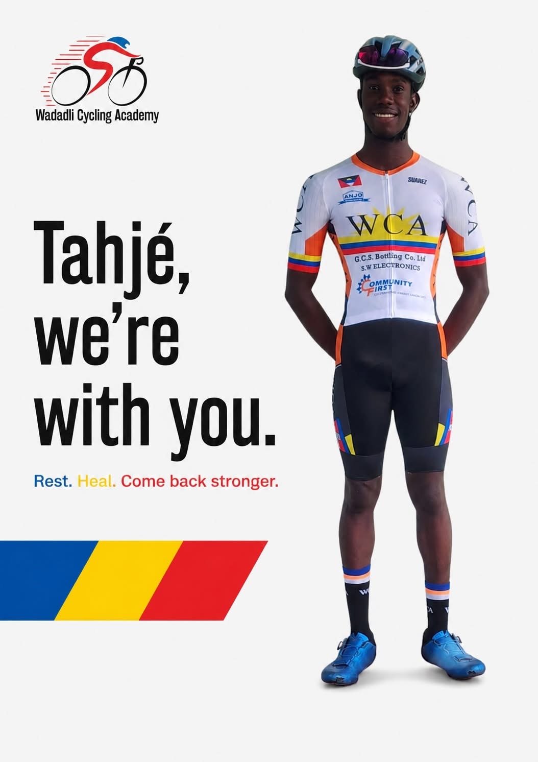 Cycling Community Stands Behind National Athlete Tahjé Browne After Training Incident