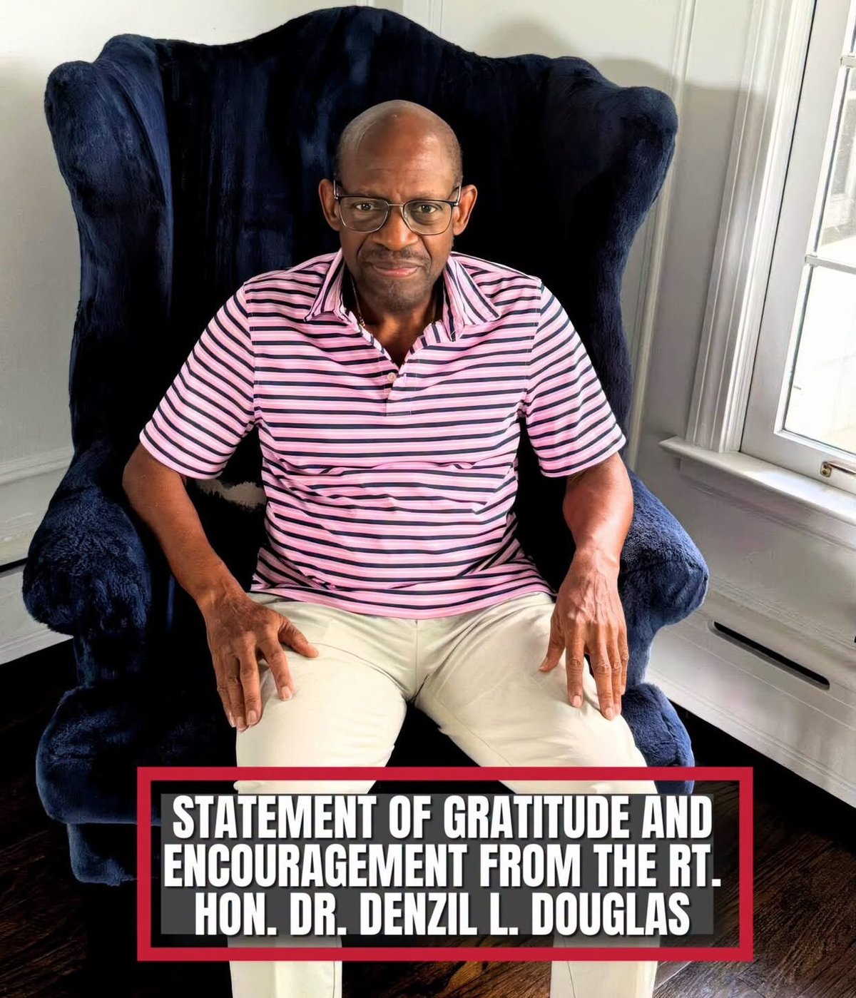 Former St. Kitts-Nevis PM Denzil Douglas Reports Successful Back Surgery