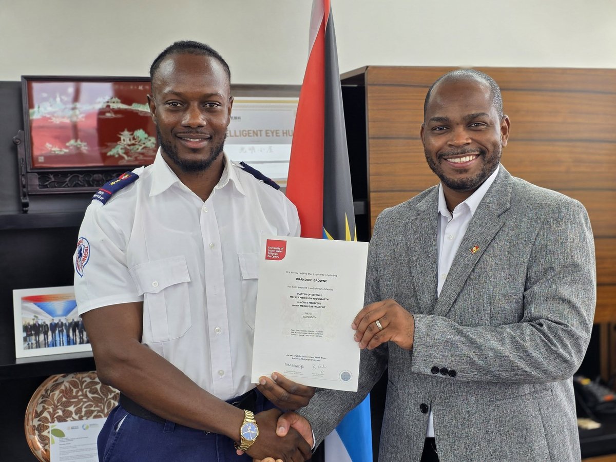 ABEMS Paramedic Brandon Browne Earns Master's Degree in Acute Medicine