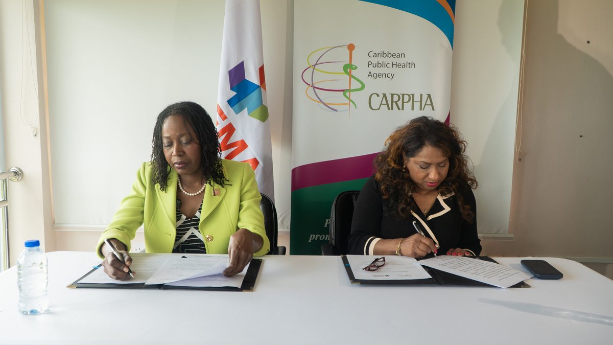 CDEMA and CARPHA Sign MOU to Bolster Caribbean Disaster and Health Response
