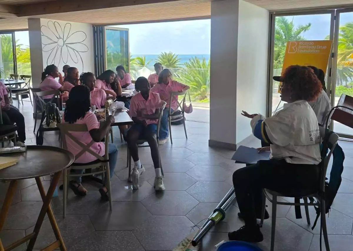 Ricardo Drue Foundation Hosts Girls' Mentorship Workshop at Hodges Bay Resort